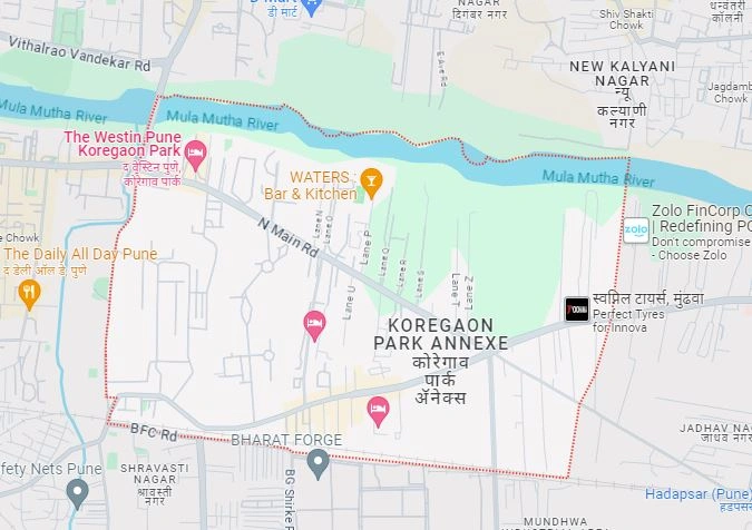 Supreme Towers Location Map